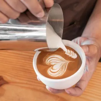 Latte Art Kurs Blume