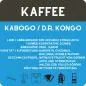 Preview: Etikett Kabogo D.R. Kongo Preview: Etikett Kabogo D.R. Kongo