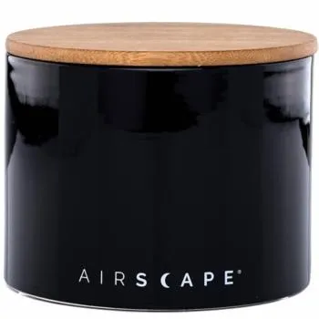 Airscape Kaffeebox Keramik schwarz 250g