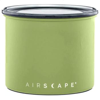 Preview: Airscape Kaffeebox Edelstahl Matte Lichen 250g