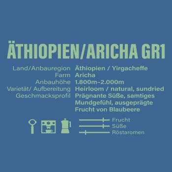 Preview: BIO ESPRESSO ÄTHIOPIEN ARICHA GR 1 Preview: Espresso India Robusta