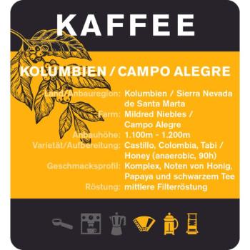 Preview: Etikett Campo Alegre