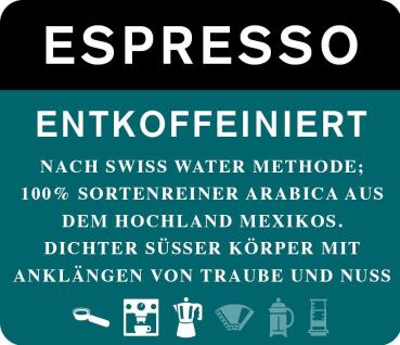 Preview: moxxa Espresso Decaf Entkoffeiniert