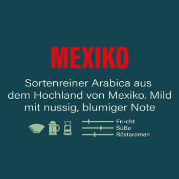 Preview: BIO KAFFEE MEXIKO Preview: Label Kaffee Mexiko