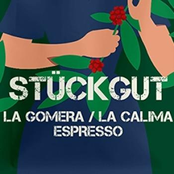 Preview: LA CALIMA - Espresso - Stückgut Edition Preview: Etikett La Calima aus La Gomera
