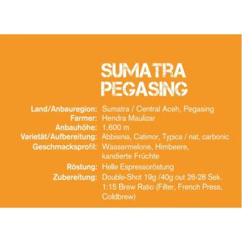 Preview: SUMATRA PEGASING - Omniroast - Stückgut Edition Preview: Moxxa Sumatra Pegasing Omniroast