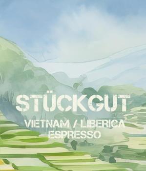 Preview: VIETNAM | QUANG TRI - Liberica Espresso - Stückgut Edition Preview: Etkett Vietnam Liberica Espresso moxxa