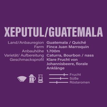 Preview: BIO XEPUTUL - Guatemala - Filter Preview: Moxxa Kaffee Xeputul Guatemala Etikett