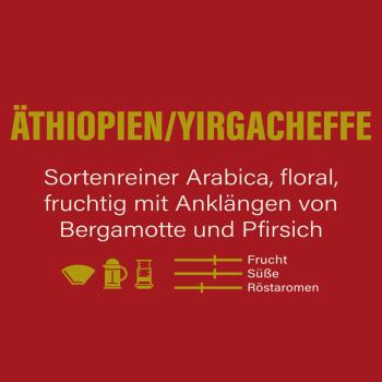 Preview: BIO KAFFEE ÄTHIOPIEN - YIRGACHEFFE Preview: Etikett TüMoxxa Kaffee Äthiopien Yirgacheffe