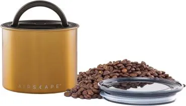 Kaffeebox Airscape brushed brass
