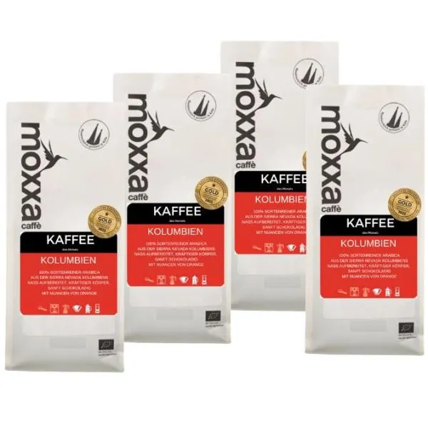 Kaffee des Monats Kolumbien 4x 250g AktionGold 2023
