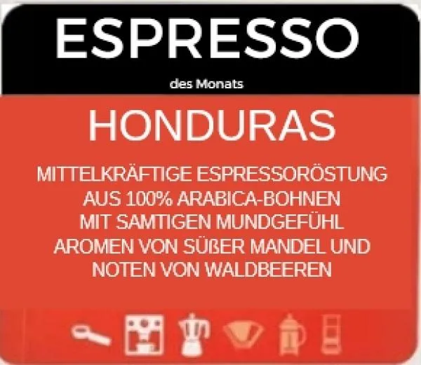 moxxa Espresso des Monats Honduras