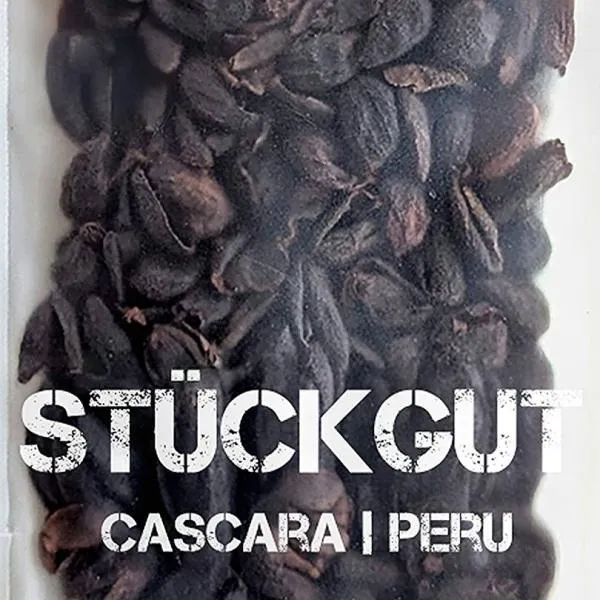 Cascara-Bio-Tee Etikett Cascara-Bio-Tee Etikett